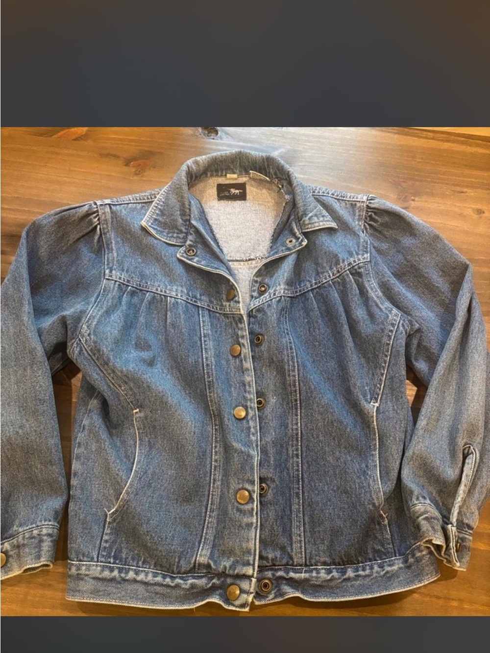 Vintage Princess Sleeve Denim Jacket
